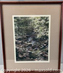 MaxSold Auction: Framed Limited Edition Print, "Forest Stream" Signed by artist Elizabeth Sander - Oakville (Ontario, Canada) PARTNER MANAGED Estate Sale Online Auction - Lakeshore Road West