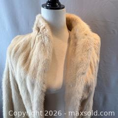 MaxSold Auction: Full Length Cream Coloured Fur Coat - Oakville (Ontario, Canada) PARTNER MANAGED Estate Sale Online Auction - Lakeshore Road West