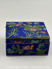 MaxSold Auction: Hand Enameled Cloisonne Hinged Box - Oakville (Ontario, Canada) PARTNER MANAGED Estate Sale Online Auction - Lakeshore Road West