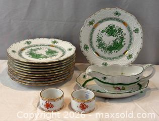 MaxSold Auction: Hand Painted Herend Porcelain - Oakville (Ontario, Canada) PARTNER MANAGED Estate Sale Online Auction - Lakeshore Road West