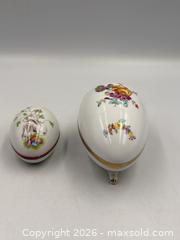 MaxSold Auction: Hand Painted Herend Porcelain: Egg and Basket Themes  - Oakville (Ontario, Canada) PARTNER MANAGED Estate Sale Online Auction - Lakeshore Road West