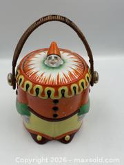 MaxSold Auction: Hand Painted Marilyn Derrin Art Deco Noritake Collection Lidded Jar - Oakville (Ontario, Canada) PARTNER MANAGED Estate Sale Online Auction - Lakeshore Road West