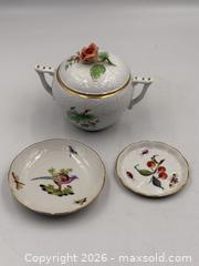 MaxSold Auction: Hand Painted Porcelain Herend Plates and More - Oakville (Ontario, Canada) PARTNER MANAGED Estate Sale Online Auction - Lakeshore Road West