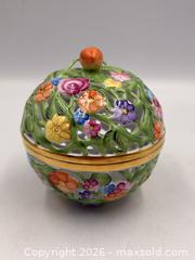 MaxSold Auction: Herend Reticulated Porcelain Bonbonnière or Trinket Boxes - Oakville (Ontario, Canada) PARTNER MANAGED Estate Sale Online Auction - Lakeshore Road West