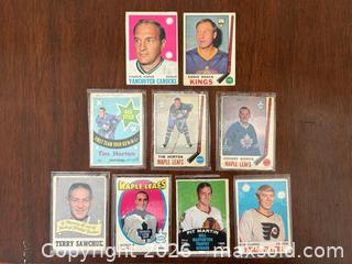 MaxSold Auction: Hockey Collectible Cards - Collectible Raw, Ungraded Cards: Tim Horton, Eddie Shack, Johnny Bower and MORE! - Oakville (Ontario, Canada) PARTNER MANAGED Estate Sale Online Auction - Lakeshore Road West