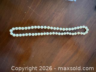 MaxSold Auction: Long Bakelite Beaded Necklace. Hand knotted. Measures: 16 inches long - Oakville (Ontario, Canada) PARTNER MANAGED Estate Sale Online Auction - Lakeshore Road West