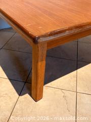 MaxSold Auction: Mid-Century Modern Square Teak Coffee Table - Oakville (Ontario, Canada) PARTNER MANAGED Estate Sale Online Auction - Lakeshore Road West