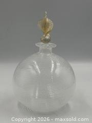 MaxSold Auction: Murano Glass Perfume Bottle with Stopper - Oakville (Ontario, Canada) PARTNER MANAGED Estate Sale Online Auction - Lakeshore Road West
