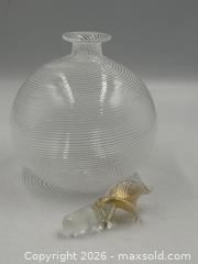 MaxSold Auction: Murano Glass Perfume Bottle with Stopper - Oakville (Ontario, Canada) PARTNER MANAGED Estate Sale Online Auction - Lakeshore Road West