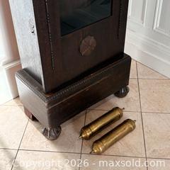 MaxSold Auction: Oak Antique Working German Art Deco Period Tall Case Clock. - Oakville (Ontario, Canada) PARTNER MANAGED Estate Sale Online Auction - Lakeshore Road West