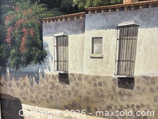 MaxSold Auction: Oil Original Painting Signed by Artist - Oakville (Ontario, Canada) PARTNER MANAGED Estate Sale Online Auction - Lakeshore Road West