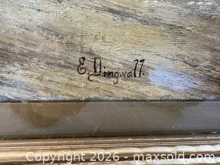 MaxSold Auction: Oil Painting Reproduction of "The London To York Coach Outside The Black Swan"  - Oakville (Ontario, Canada) PARTNER MANAGED Estate Sale Online Auction - Lakeshore Road West