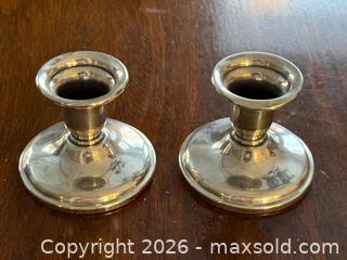 MaxSold Auction: Pair of Birks Sterling Silver Candlestick Holders - Oakville (Ontario, Canada) PARTNER MANAGED Estate Sale Online Auction - Lakeshore Road West