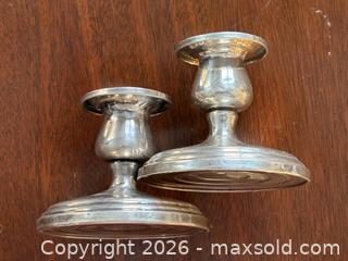 MaxSold Auction: Pair of Birks Sterling Silver Candlestick Holders - Oakville (Ontario, Canada) PARTNER MANAGED Estate Sale Online Auction - Lakeshore Road West