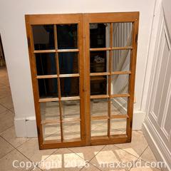 MaxSold Auction: Pine Framed Window Mirror - Oakville (Ontario, Canada) PARTNER MANAGED Estate Sale Online Auction - Lakeshore Road West