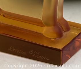 MaxSold Auction: Rare Lalique Tang Horse Amber Glass Paperweight - Oakville (Ontario, Canada) PARTNER MANAGED Estate Sale Online Auction - Lakeshore Road West