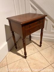 MaxSold Auction: Side Table or Nightstand with Single Drawer - Oakville (Ontario, Canada) PARTNER MANAGED Estate Sale Online Auction - Lakeshore Road West