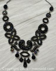 MaxSold Auction: Signed Ayala Bar Choker Necklace with Beads, Crystals and Glass  - Oakville (Ontario, Canada) PARTNER MANAGED Estate Sale Online Auction - Lakeshore Road West