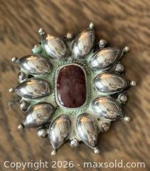 MaxSold Auction: Signed Sterling Silver Mexican  Brooch - Oakville (Ontario, Canada) PARTNER MANAGED Estate Sale Online Auction - Lakeshore Road West