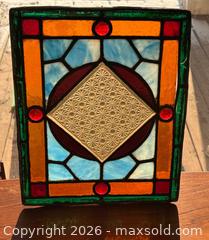 MaxSold Auction: Stained Glass Panel - Oakville (Ontario, Canada) PARTNER MANAGED Estate Sale Online Auction - Lakeshore Road West