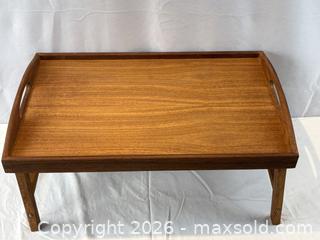 MaxSold Auction: Teakwood Folding Bed Tray by Goodwood.  - Oakville (Ontario, Canada) PARTNER MANAGED Estate Sale Online Auction - Lakeshore Road West