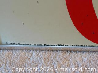 MaxSold Auction: Three Framed Vintage Movie Posters: Casablanca, Gone with the Wind and Singing in the Rain - Oakville (Ontario, Canada) PARTNER MANAGED Estate Sale Online Auction - Lakeshore Road West