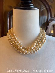 MaxSold Auction: Two Anne Klein Signed Faux Pearl Long Necklaces - Oakville (Ontario, Canada) PARTNER MANAGED Estate Sale Online Auction - Lakeshore Road West