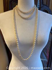 MaxSold Auction: Two Anne Klein Signed Faux Pearl Long Necklaces - Oakville (Ontario, Canada) PARTNER MANAGED Estate Sale Online Auction - Lakeshore Road West