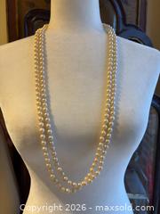 MaxSold Auction: Two Anne Klein Signed Faux Pearl Long Necklaces - Oakville (Ontario, Canada) PARTNER MANAGED Estate Sale Online Auction - Lakeshore Road West