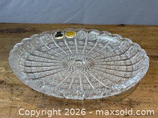 MaxSold Auction: Two Hand Cut Crystal Serving Trays - Oakville (Ontario, Canada) PARTNER MANAGED Estate Sale Online Auction - Lakeshore Road West