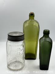 MaxSold Auction: Vintage and Antique Glass Bottles and Containers - Oakville (Ontario, Canada) PARTNER MANAGED Estate Sale Online Auction - Lakeshore Road West