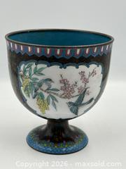 MaxSold Auction: Vintage Hand Enameled Cloisonne Vase - Oakville (Ontario, Canada) PARTNER MANAGED Estate Sale Online Auction - Lakeshore Road West