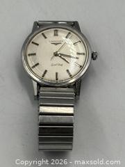 MaxSold Auction: Vintage Longines Sport Chief Stainless Steel Wristwatch - Oakville (Ontario, Canada) PARTNER MANAGED Estate Sale Online Auction - Lakeshore Road West
