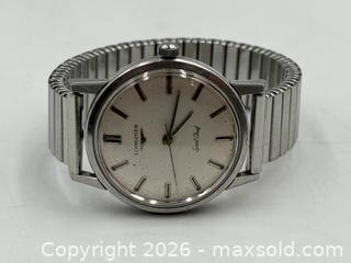MaxSold Auction: Vintage Longines Sport Chief Stainless Steel Wristwatch - Oakville (Ontario, Canada) PARTNER MANAGED Estate Sale Online Auction - Lakeshore Road West