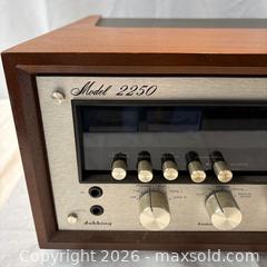 MaxSold Auction: Vintage Marantz Model 2250 Stereo Receiver - Oakville (Ontario, Canada) PARTNER MANAGED Estate Sale Online Auction - Lakeshore Road West