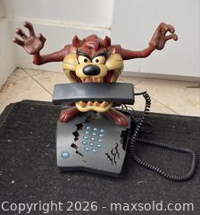 MaxSold Auction: Vintage Telemania Looney Tunes Tazmanian Devil Animated Working Phone - Oakville (Ontario, Canada) PARTNER MANAGED Estate Sale Online Auction - Lakeshore Road West