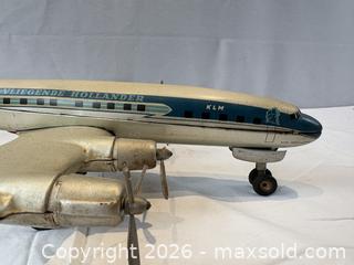 MaxSold Auction: Vintage Tin Toy Model KLM Lockheed Constellation Airplane  - Oakville (Ontario, Canada) PARTNER MANAGED Estate Sale Online Auction - Lakeshore Road West
