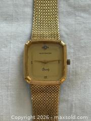 MaxSold Auction: Vintage Wittnauer Ladies' Quartz Gold Toned Watch with Diamond - Oakville (Ontario, Canada) PARTNER MANAGED Estate Sale Online Auction - Lakeshore Road West