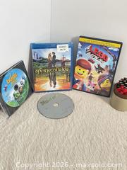 MaxSold Auction: DVDs A Bugs Life The Princess Bride The Lego Movie Madagascar - Toronto (Ontario, Canada) SELLER MANAGED Reseller Online Auction - Bayview Avenue