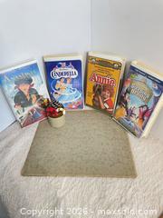MaxSold Auction: Vintage 1980’s VHS Tape Collection Anastasia Cinderella Annie Sleeping Beauty  - Toronto (Ontario, Canada) SELLER MANAGED Reseller Online Auction - Bayview Avenue