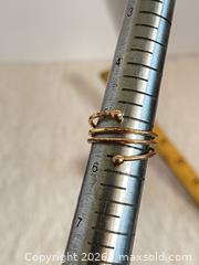 MaxSold Auction: Vintage Brass Bohemian Coil Wrap Ring Sz. 5 - Toronto (Ontario, Canada) SELLER MANAGED Reseller Online Auction - Bayview Avenue