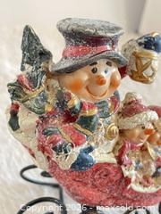 MaxSold Auction: Vintage Ceramic Christmas Snowman Snowkids Decoration - Toronto (Ontario, Canada) SELLER MANAGED Reseller Online Auction - Bayview Avenue