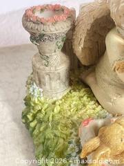 MaxSold Auction: Vintage Classical Treasures Resin Angel Child with Bunny’s Musical Wind Up Figurine 6” - Toronto (Ontario, Canada) SELLER MANAGED Reseller Online Auction - Bayview Avenue