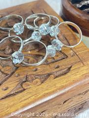 MaxSold Auction: Vintage Costume Gem Stone Rings Sz. 8.5 - Toronto (Ontario, Canada) SELLER MANAGED Reseller Online Auction - Bayview Avenue