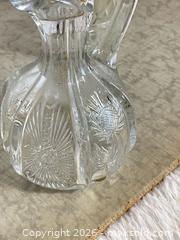 MaxSold Auction: Vintage Pressed Glass Cooking Pouring Jar & Italian Pressed Glass Mini Spice Bowl - Toronto (Ontario, Canada) SELLER MANAGED Reseller Online Auction - Bayview Avenue