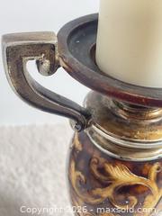 MaxSold Auction: Vintage Resin Candle Holder 9” - Toronto (Ontario, Canada) SELLER MANAGED Reseller Online Auction - Bayview Avenue