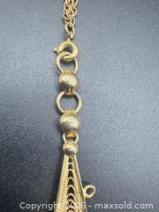 MaxSold Auction: 12k gold plated antique victorian necklace  - Markham (Ontario, Canada) SELLER MANAGED Downsizing Online Auction - Loring Crescent