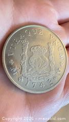 MaxSold Auction: 1743 Mexican 8 Reales silver Pillar Dollar" - Markham (Ontario, Canada) SELLER MANAGED Downsizing Online Auction - Loring Crescent