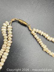 MaxSold Auction: Antique double strand pearl necklace  - Markham (Ontario, Canada) SELLER MANAGED Downsizing Online Auction - Loring Crescent