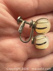 MaxSold Auction: Antique Victorian Double moonstone earrings - Markham (Ontario, Canada) SELLER MANAGED Downsizing Online Auction - Loring Crescent